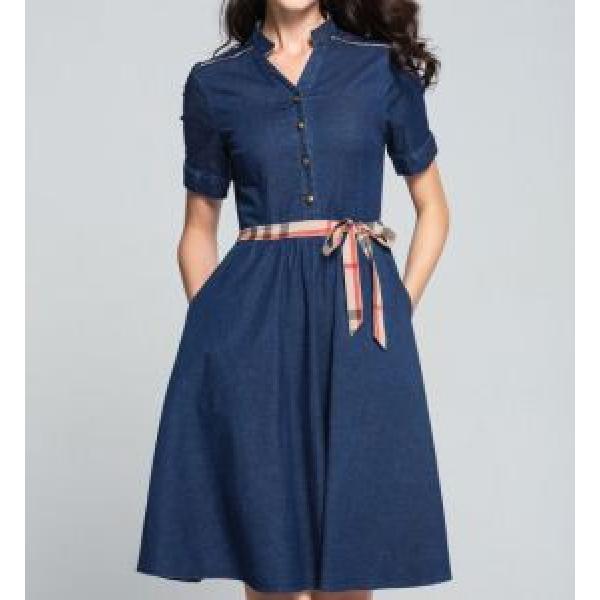 Burberry One Piece << 2019 >> Bây giờ, thiết kế phong cách đường phố phổ biến nhất cũng rất phổ biến Burberry _ One Piece _ Ladies Fashion_ Thương hiệu cửa hàng đặt hàng qua thư giá rẻ