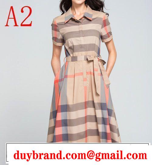 オススメしたい最新注目ファション バーバリー BURBERRY ワンピース 2色可選 2019春夏トレンドアイテム