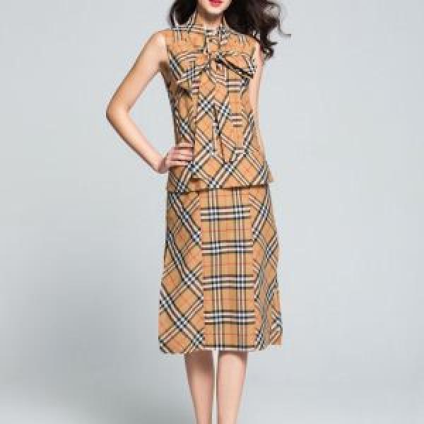 One Piece 2019 Mùa xuân / Mùa hè vào mùa xuân / hè Hãy tận hưởng Burberry Burberry_ One Piece _ Ladies Fashion_ Thương hiệu cửa hàng đặt hàng qua thư giá rẻ