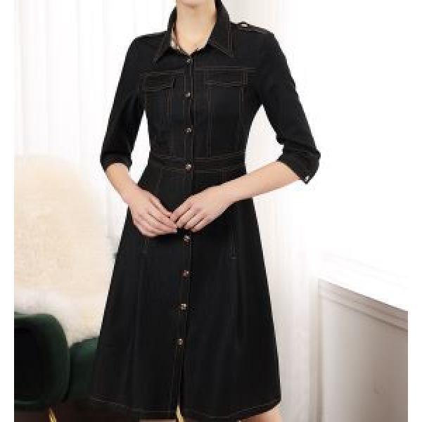 Phong cách lên và trang phục -Phong cách lên thanh lịch Burberry Burberry One Piece Xu hướng mùa xuân / hè của mùa xuân / hè 2019 mới _ One Piece _ Ladies Fashion