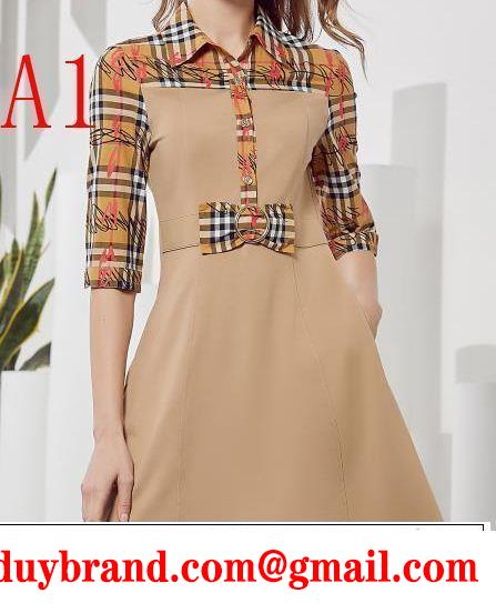 ワンピース 3色可選 2019年の夏のマスト リラックス感のあるゆったり バーバリー BURBERRY