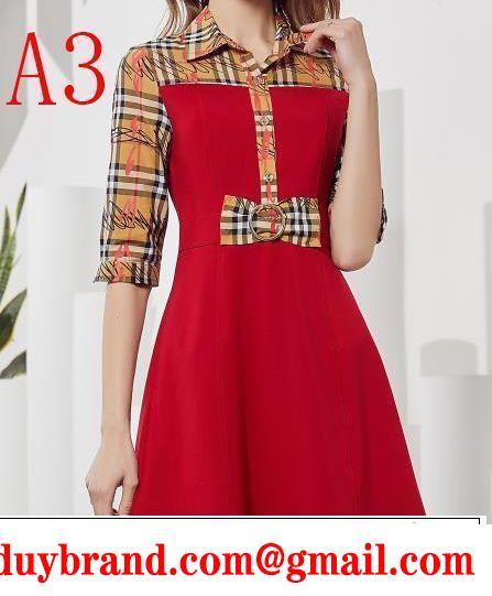 ワンピース 3色可選 2019年の夏のマスト リラックス感のあるゆったり バーバリー BURBERRY