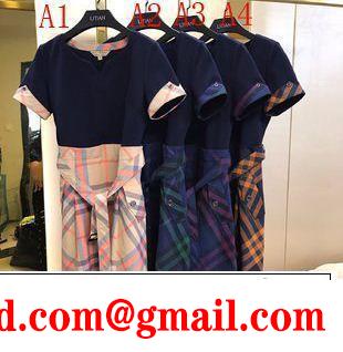 ワンピース 4色可選 2019春夏人気トレンドアイテム 定番のスタイル春夏限定 バーバリー BURBERRY