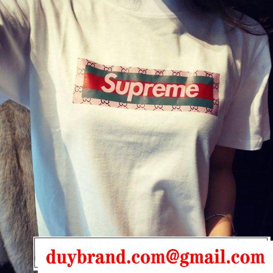 2019SSのトレンド商品 おしゃれデザインも大人気 シュプリーム SUPREME 半袖Tシャツ 3色可選