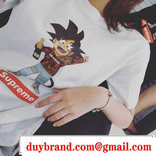 3色可選 2019春夏も引き続きトレンド きれいめ派に上質 シュプリーム SUPREME 半袖Tシャツ