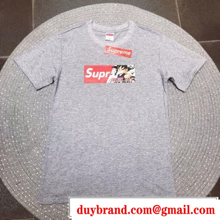 SUPREME 半袖Tシャツ 3色可選 2019年の夏のマスト おすすめ大人かわいい着こなし シュプリーム