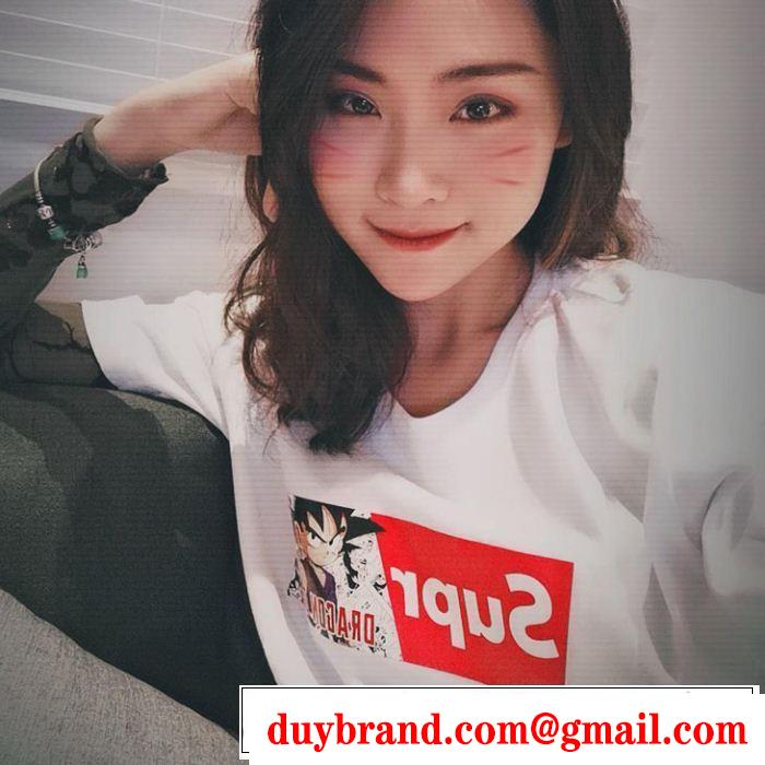 SUPREME 半袖Tシャツ 3色可選 2019年の夏のマスト おすすめ大人かわいい着こなし シュプリーム