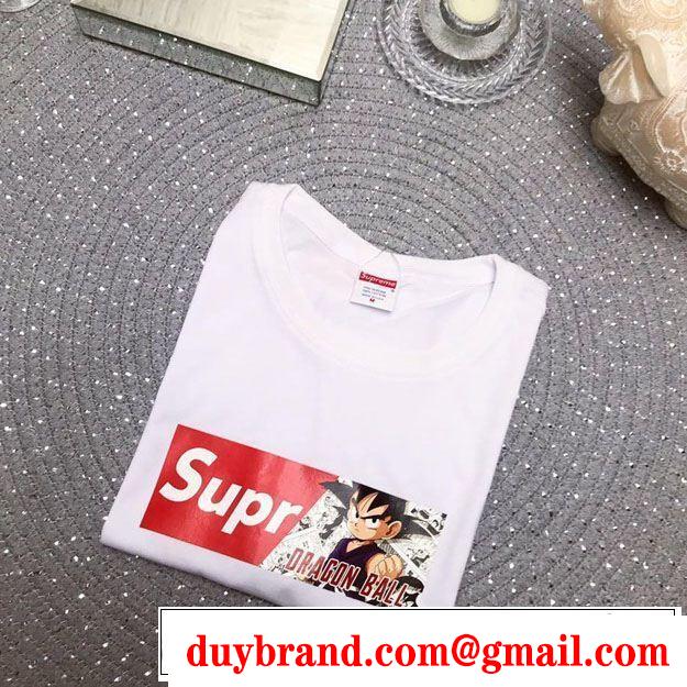 SUPREME 半袖Tシャツ 3色可選 2019年の夏のマスト おすすめ大人かわいい着こなし シュプリーム