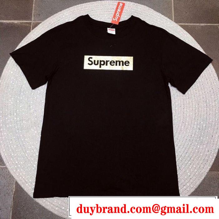 半袖Tシャツ 2色可選 2019年春夏シーズンの人気 きちんと感をプラス シュプリーム SUPREME