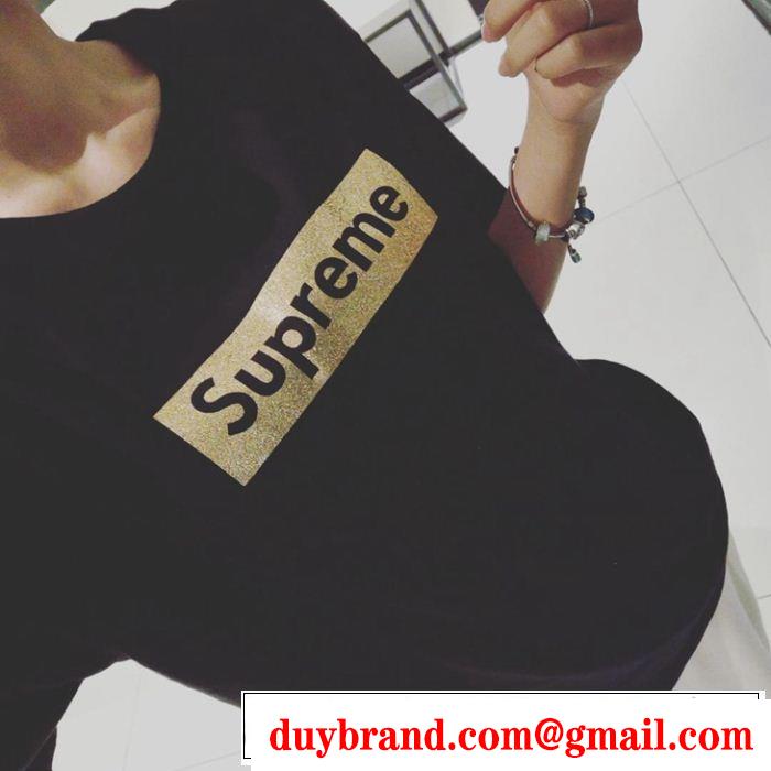 半袖Tシャツ 2色可選 2019年春夏シーズンの人気 きちんと感をプラス シュプリーム SUPREME