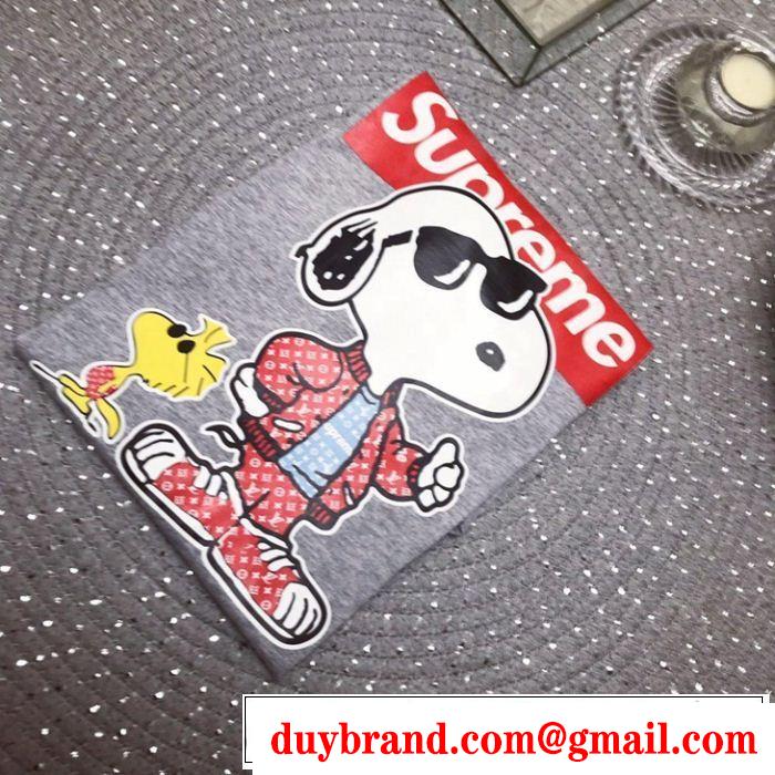 SUPREME 半袖Tシャツ 3色可選 2019夏ファション新品 カジュアルを一歩大人に シュプリーム