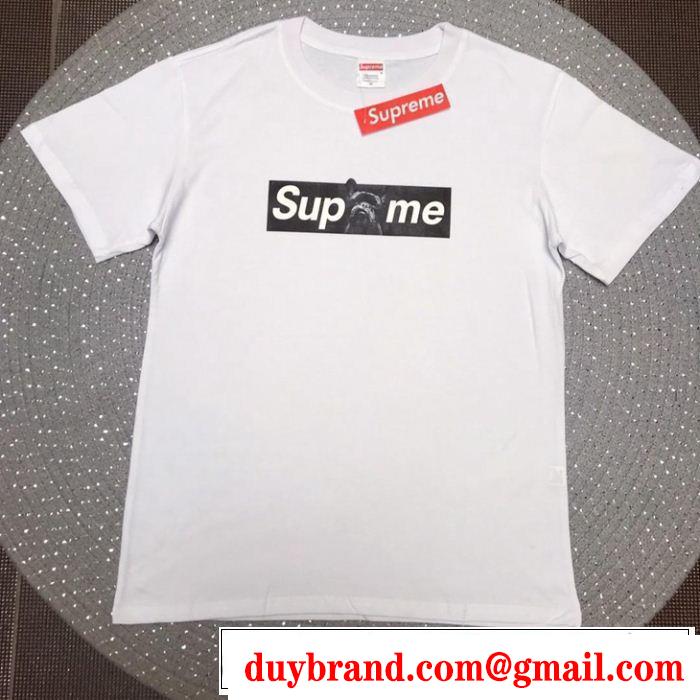半袖Tシャツ 3色可選 2019夏色っぽさ おすすめな大人のトレンド シュプリーム SUPREME