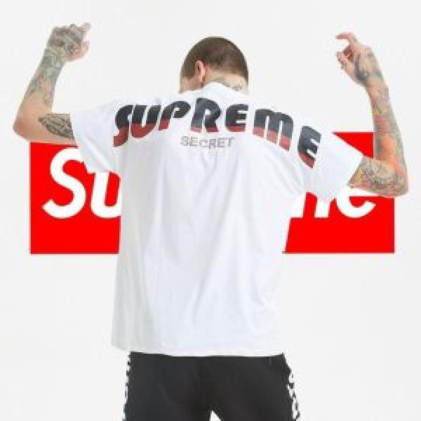 Thời trang mùa xuân / mùa hè 2019 Ấn tượng mới tuyệt vời tối cao Supreme Short Sleeve t -shirt 3 Lựa chọn màu
