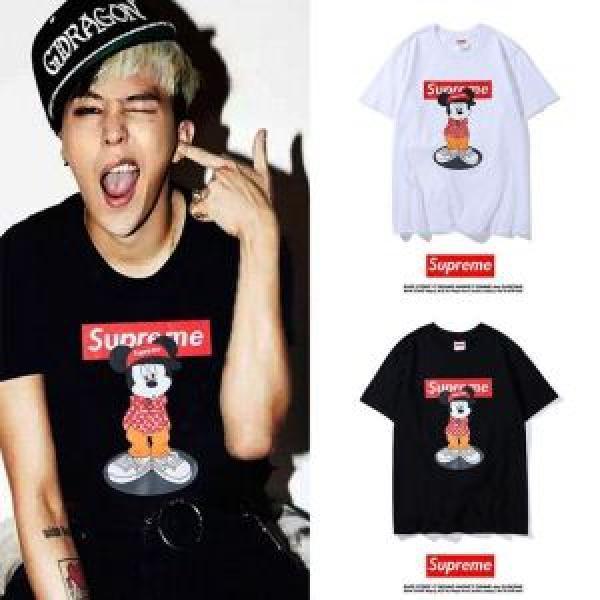 Tối cao tối cao tay áo ngắn T -Shirt 2 màu sắc lựa chọn mùa xuân / mùa hè năm 2019 cho một ấn tượng tốt và trưởng thành _ tay áo ngắn T -shirt