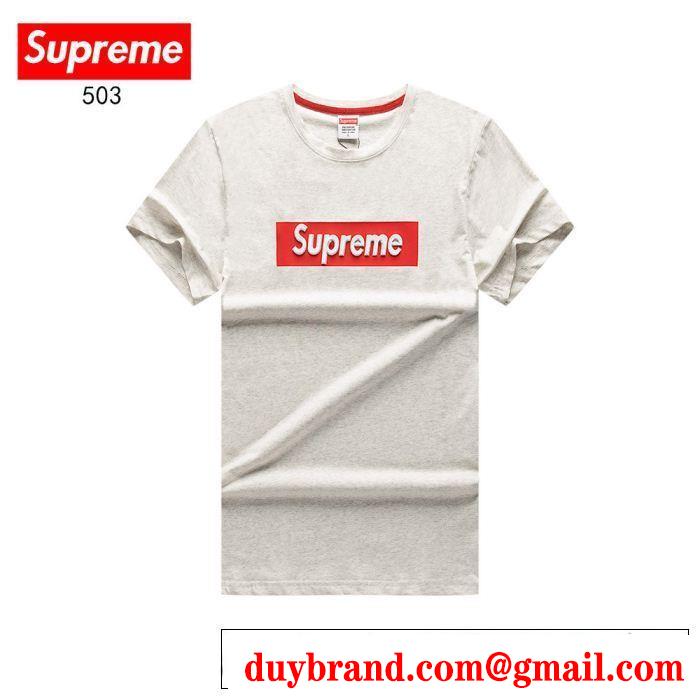 サラサラの着心地 シュプリーム SUPREME 半袖Tシャツ 4色可選 2019春夏トレンドアイテム