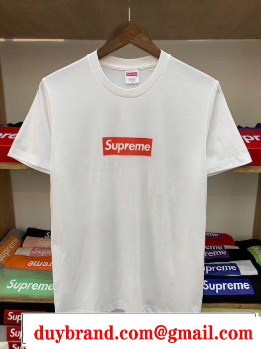 シュプリーム SUPREME 半袖Tシャツ 2色可選 2019即旬な装いに カジュアルファッションを楽しもう
