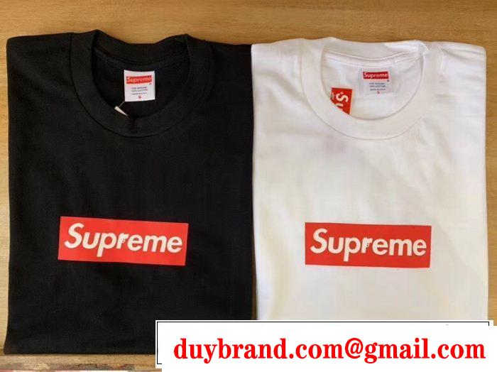 シュプリーム SUPREME 半袖Tシャツ 2色可選 2019即旬な装いに カジュアルファッションを楽しもう