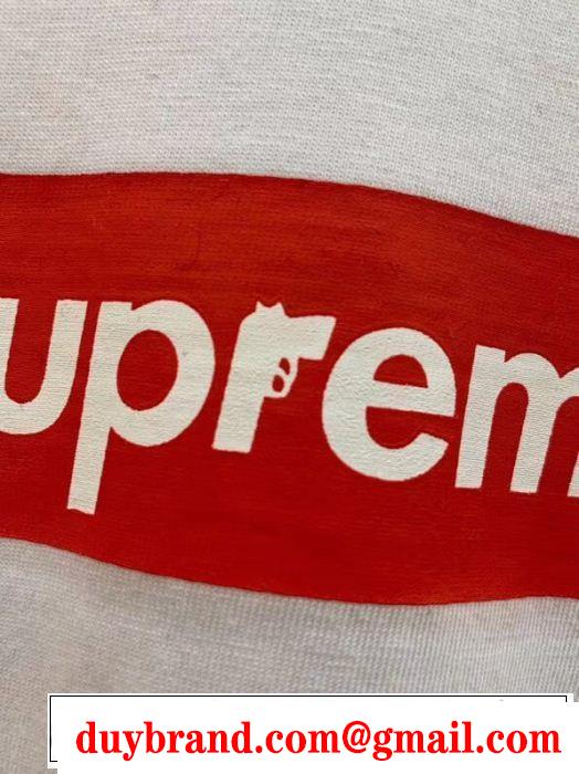 シュプリーム SUPREME 半袖Tシャツ 2色可選 2019即旬な装いに カジュアルファッションを楽しもう