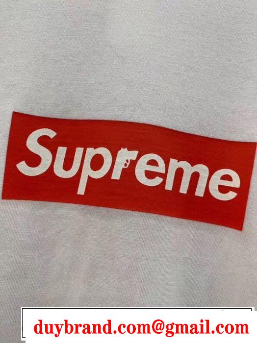 シュプリーム SUPREME 半袖Tシャツ 2色可選 2019即旬な装いに カジュアルファッションを楽しもう