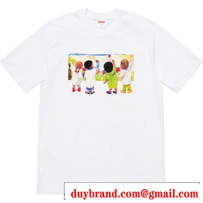 2019年春夏流行ファッション 大胆なデザイン シュプリーム SUPREME 半袖Tシャツ 多色可選