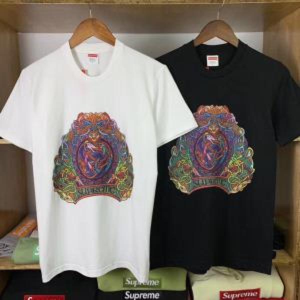 Supreme Short Sleeve T -Shirt 2 Lựa chọn màu 2019 Thời trang mùa hè mới Phong cách mùa hè mới