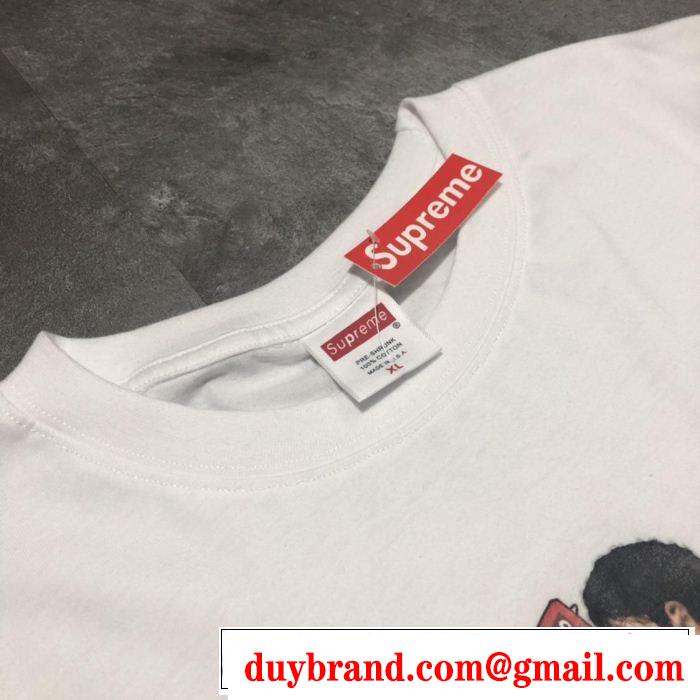 シュプリーム SUPREME 半袖Tシャツ 2色可選 2019年の春夏に着たい スタイルUPして着こなす