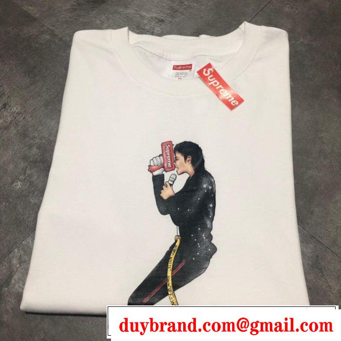 シュプリーム SUPREME 半袖Tシャツ 2色可選 2019年の春夏に着たい スタイルUPして着こなす