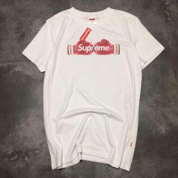 Lựa chọn ngắn hạn 2 màu T -SLEEVED 2 [Mùa xuân / Mùa hè 2019] Bộ sưu tập mới nhất Spreme Supreme _ Tay áo ngắn T -Shirt_Men's Fashion