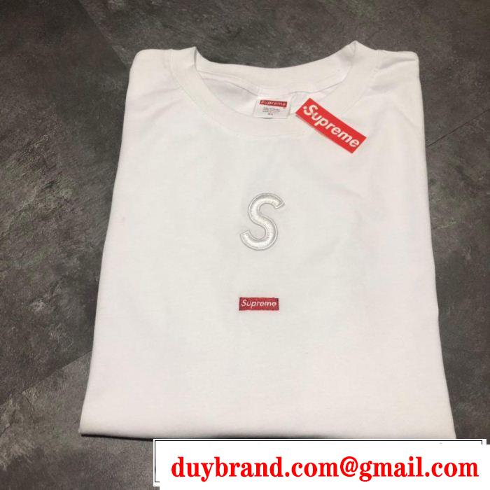 2019SSのトレンド商品 スタイリッシュに新着 シュプリーム SUPREME 半袖Tシャツ 2色可選