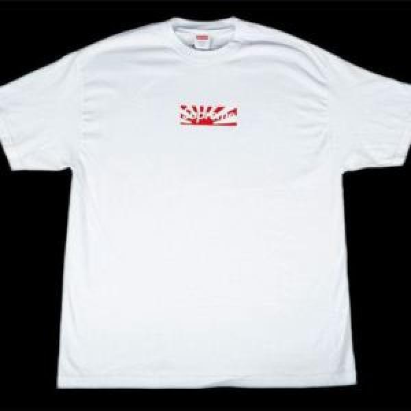 Tay áo ngắn tối cao T -Shirt 2019 Mùa xuân / Mùa hè Tính năng tuyệt vời Hộp tối cao 11SS Japan Cứu trợ logo Tee tối cao