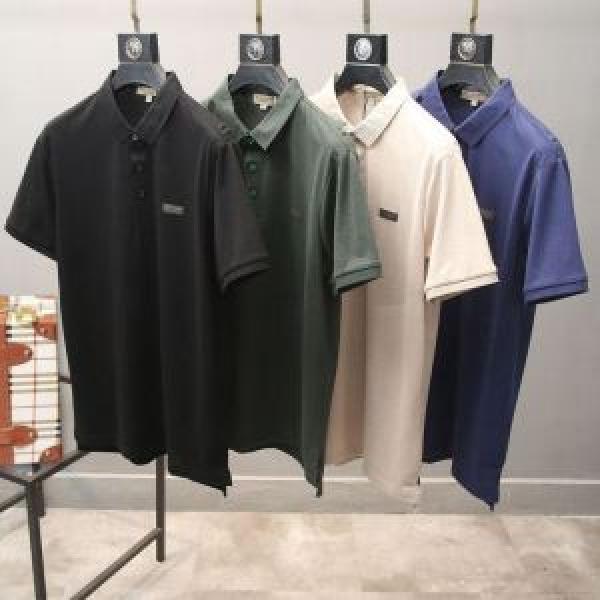 Burberry T -shirt/Tea Shirt 4 Màu Chọn 2019 Mast Casual cho mùa hè phải -Có cho người lớn