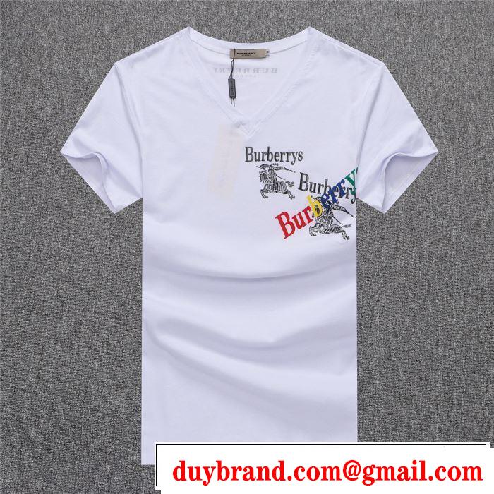 2019年春夏流行ファッション カジュアルさ バーバリー BURBERRY Tシャツ/ティーシャツ 2色可選