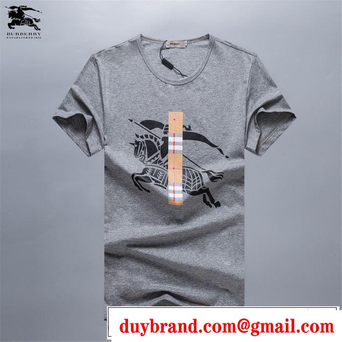 Tシャツ/ティーシャツ 3色可選 2019春夏も引き続きトレンド 夏らしい季節感 バーバリー BURBERRY