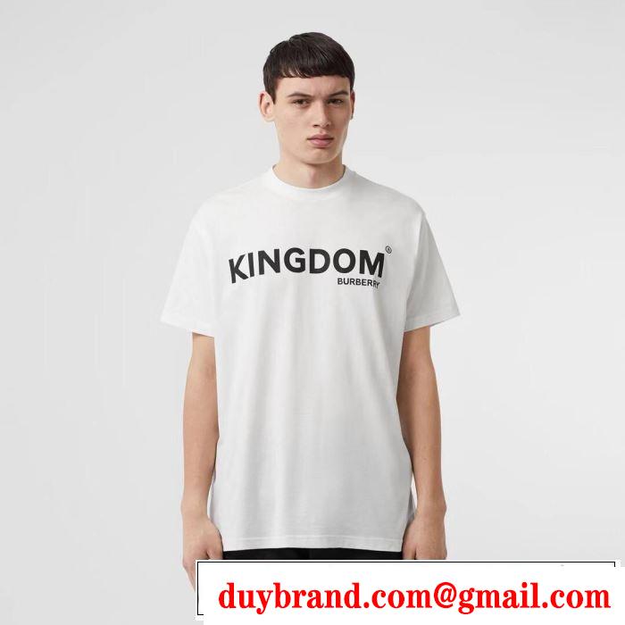 クラシカルな雰囲気 バーバリー BURBERRY Tシャツ/ティーシャツ 2色可選 2019即旬な装いに
