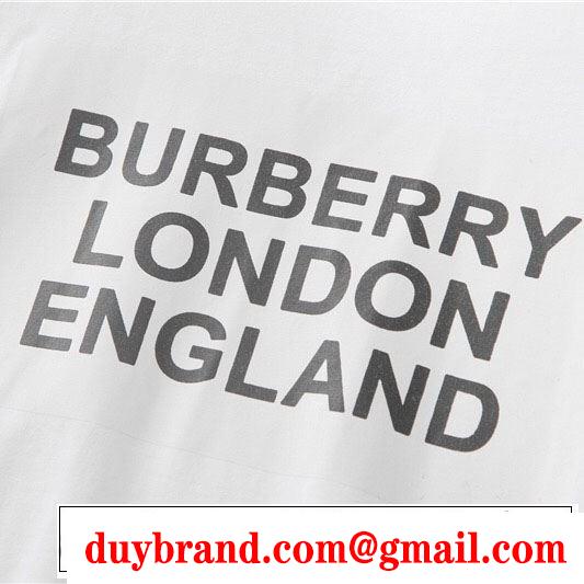 バーバリー BURBERRY Tシャツ/ティーシャツ 2色可選 2019年の夏のマスト スタイルを綺麗に