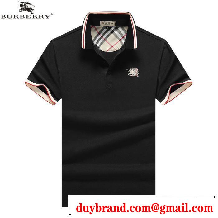 2019年最新ファッション 今風の着こなし新品 バーバリー BURBERRY Tシャツ/ティーシャツ 3色可選