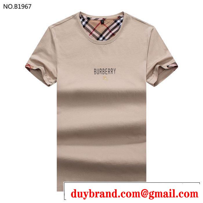 Tシャツ/ティーシャツ 3色可選 2019SSのトレンド商品 春夏らしい華やか バーバリー BURBERRY