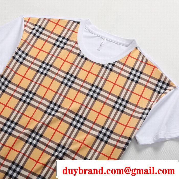 今年の夏は着こなし バーバリー BURBERRY Tシャツ/ティーシャツ 2色可選 2019春夏の大注目トレンド