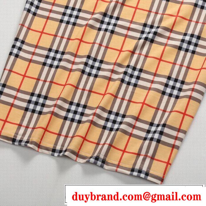 今年の夏は着こなし バーバリー BURBERRY Tシャツ/ティーシャツ 2色可選 2019春夏の大注目トレンド