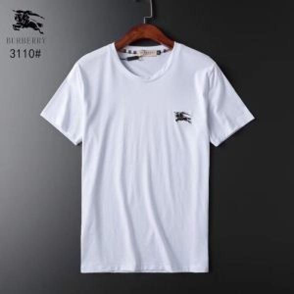Burberry T -shirt/Tea Shirts 2 Lựa chọn màu 2019 Mùa xuân/Mùa hè vào mùa xuân/mùa hè, Vật phẩm tuyệt vời hợp thời