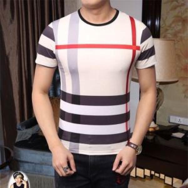 Burberry T -Shirt/Tea Shirts 2 Lựa chọn màu sắc mùa xuân/hè 2019 Vật phẩm xu hướng động cơ Susume Sugoi Burberry