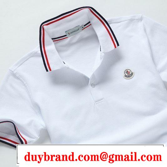 MONCLER Tシャツ/ティーシャツ 4色可選 《2019年》今、注目のストリート カジュアルさ モンクレール