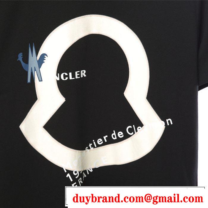 モンクレール MONCLER Tシャツ/ティーシャツ 2色可選 2019夏ファション新品 オシャレ印象で人気の高い