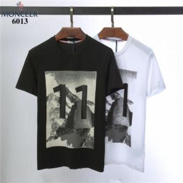 T -Shirt/Tea Áo 2 Màu sắc có thể lựa chọn thời trang mùa hè 2019 Ấn tượng phong phú Moncler Moncler_ Tay áo ngắn T -Shirt_Men's Fashion_ Thương hiệu cửa hàng đặt hàng qua thư giá rẻ