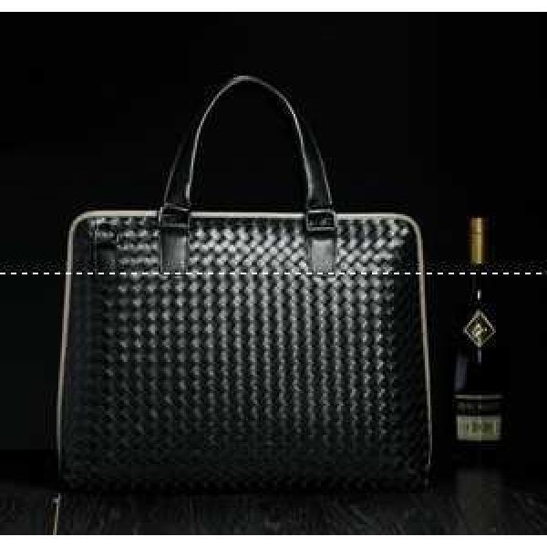 Xuất hiện mới Bottega Veneta Men Túi tay -Held & vai treo black_ Bottega Veneta nam Bag_bag Men_ Thương hiệu cửa hàng đặc biệt đặt hàng thư giá rẻ