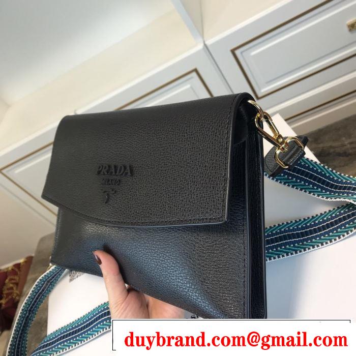 今年春夏ファション流行り プラダ PRADA 斜め掛けバッグ 4色可選 2019春夏も引き続きトレンド
