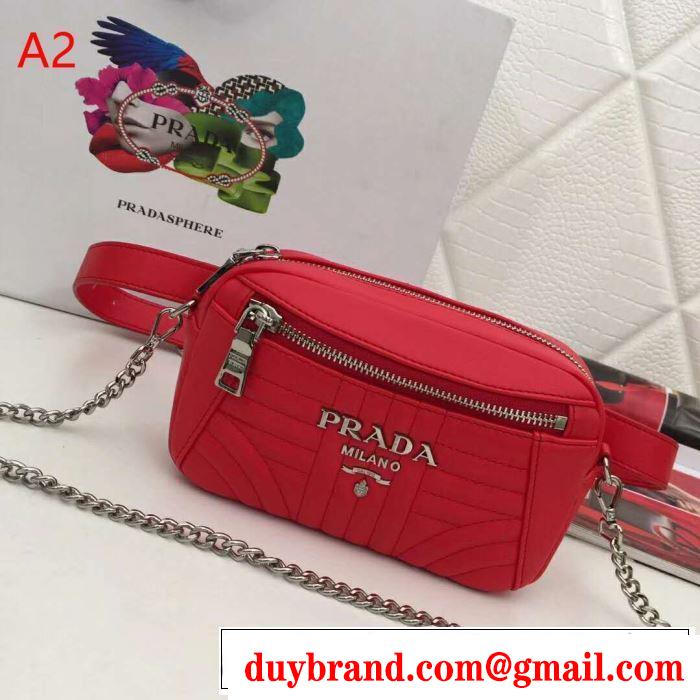 プラダ PRADA 斜め掛けバッグ 3色可選 素敵カジュアル春夏新品 2019年春夏シーズンの人気
