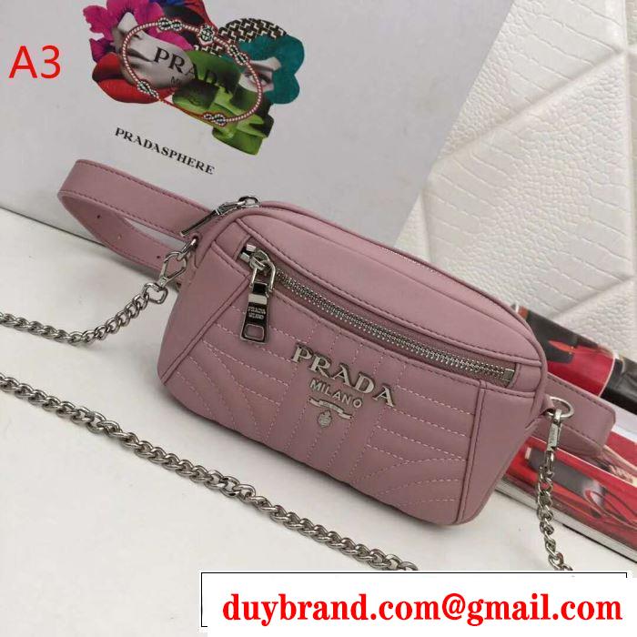 プラダ PRADA 斜め掛けバッグ 3色可選 素敵カジュアル春夏新品 2019年春夏シーズンの人気