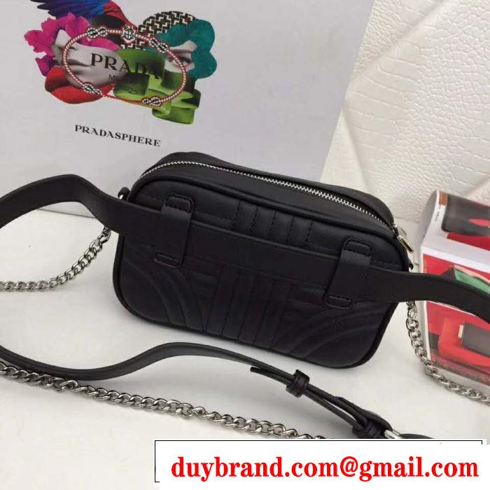 プラダ PRADA 斜め掛けバッグ 3色可選 素敵カジュアル春夏新品 2019年春夏シーズンの人気