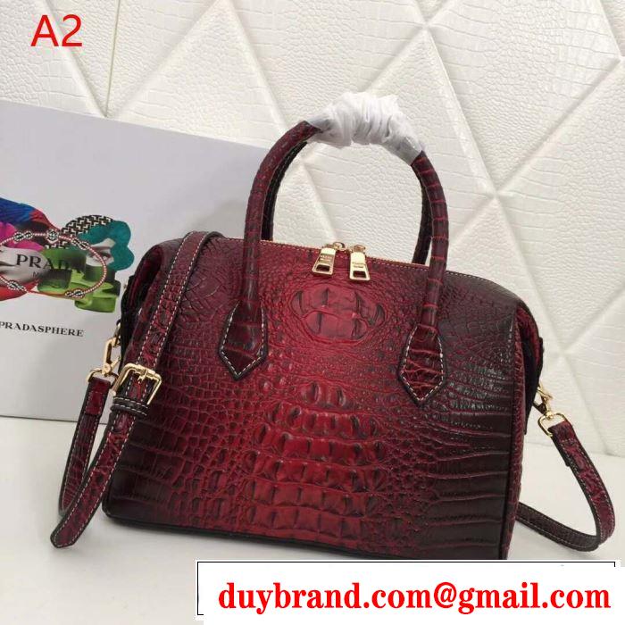 プラダ PRADA ハンドバッグ 3色可選 2019春夏トレンドアイテム 素敵カジュアル春夏新品